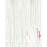Fırsatkolik Soft Beyaz Renk Duvar ve Kapı Perdesi Ithal 100X200 cm - 00 Siyah - Beyaz