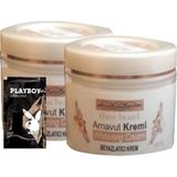 Fırsatkolik Süper Arnavut Kremi 2X100 ml Cilt Masaj Bakım Kremi 1 Adet Jel ile