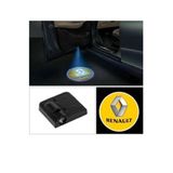 fırsatlar burada Renault 2 Adet Araçları Için Pilli Yapıştırmalı Mesafe Sensörlü Kapı Altı Led Logo / Projektör