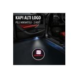 fırsatlar burada SEAT Kapı Altı Led Hayalet Logo Pilli Yapıştırmalı 2 Adet