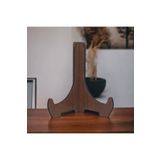 fırsatlar diyarı Ahşap Ürün Ayaklığı Çerçeve Stand Tabak Teşhir Ayağı Şövale 10 Adet - 7.5x9cm