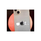 fırsatlar diyarı Apple Uv Dtf Baskı (BOYA TRANSFERİ BASKI) - Etiket Sticker Beyaz - 1 Adet