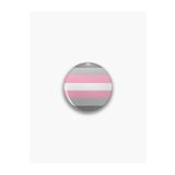 fırsatlar diyarı Demigirl Pride Flag Buton Rozet