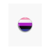 fırsatlar diyarı Genderfluid Pride Flag Buton Rozet
