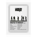 fırsatlar diyarı Linkin Park - Minutes to Midnight Duvar Posteri - Kalın Kağıt - Çerçevesiz