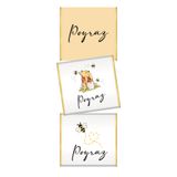 fırsatlar diyarı Winnie The Pooh Ayıcık Tema - Bebek Madlen Çikolata Sargı Etiketi - 35 Adet