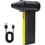 Fırsattan F16 Üfleyici 60M/S Fırçasız Mini Turbo Jet Fan Silgi Araba Kurutucu/pc/ev-Endüstriyel Kanal Üfleyici 160.000RPM - Siyah