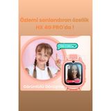 Fırsattan Hx 4g Pro Görüntülü Görüşmeli Akıllı Çocuk Takip Saati Btk Kayıtlı - Pembe