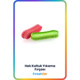 FırsatVar Halı Koltuk Kanepe Silme Yıkama Fırçası Halı Kilim Yolluk Paspas Koltuk Yıkama Fırçası