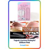 FırsatVar Topuk Vurma Önleyici Topuklu Ayakkabı Topuk Yastığı Silikon Ayak Koruyucu 2 Adet