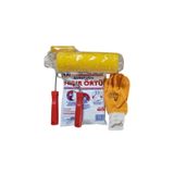FırsatYapıMarket Grenli Boya Uygulama Seti Mercan Kristal Sünger Rulo 25 cm 10 cm Hışır Örtü Eldiven
