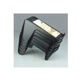 FırsatYeri 3 Katmanlı Ayakkabı Düzenleyici Rampa Raf 25x10 cm Siyah Renk 2 Kat Yer Tasarrufu Sağlayan