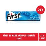 First 5s Keskin Nane Aromalı Şekersiz Sakız - 24 Adet - 80 gr