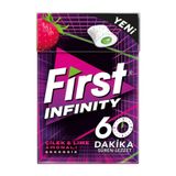 First 60 Dk Infinity 19.5 gr Çilek Lime Aromalı Dolgulu Draje Sakız