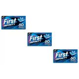 First 60 Dk Infinity Nane Aromalı Şekersiz Tatlandırıcılı Sakız - 3'lü Paket