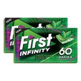 First 60 Dk Yeşil Nane Aromalı Şekersiz Sakız First 60 Dk Yeşil Nane Aromalı Şekersiz Sakız 2 x 27 g