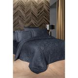 First Choice Advina %100 Pamuk Saten 200 Tc (80 Tel) Tek Kişilik Nevresim Takımı - Lacivert - 160 x 220 cm