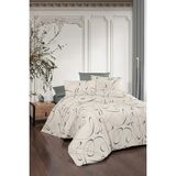 First Choice Alfeo %100 Pamuk 150 Tc (56 Tel) Ranforce Çift Kişilik Nevresim Takımı - Yeşil - 200 x 220 cm