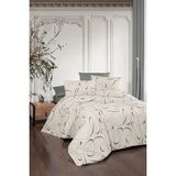 First Choice Alfeo %100 Pamuk 150 Tc (56 Tel) Ranforce Tek Kişilik Nevresim Takımı - Yeşil - 160 x 220 cm