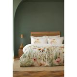 First Choice Capella %100 Pamuk 200 Tc (80 Tel) Dijital Baskılı Çift Kişilik Nevresim Takımı - Krem - 200 x 220 cm