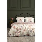 First Choice Ervona %100 Pamuk Saten 200 Tc (80 Tel) Tek Kişilik Nevresim Takımı - Pudra - 160 x 220 cm
