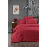 First Choice Gala %100 Pamuk 150 Tc (60 Tel) Deluxe Ranforce Çift Kişilik Nevresim Takımı - Kırmızı - 200 x 220 cm