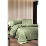 First Choice Glosland %100 Pamuk 150 Tc (60 Tel) Deluxe Ranforce Çift Kişilik Nevresim Takımı - Yeşil - 200 x 220 cm