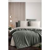 First Choice Groovy %100 Pamuk 200 Tc Deluxe Saten (80 Tel) Çift Kişilik Nevresim Takımı - Yeşil - 200 x 220 cm