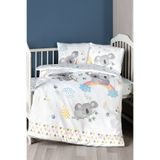 First Choice Koala %100 Pamuk Dijital Baskılı Bebek Nevresim Takımı