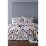 First Choice Luther %100 Pamuk 150 Tc (60 Tel) Ranforce Tek Kişilik Nevresim Takımı - Bej - 160 x 220 cm