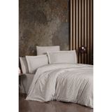 First Choice Megan %100 Pamuk Saten 200 TC (80 Tel) Tek Kişilik Nevresim Takımı