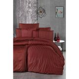 First Choice Modalife %100 Pamuk 200 Tc (80 Tel) Deluxe Saten Çift Kişilik Nevresim Takımı - Tarçın - 200 x 220 cm