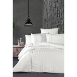 First Choice Modalife %100 Pamuk 200 Tc Deluxe Saten (80 Tel) Çift Kişilik Nevresim Takımı - Beyaz - 200 x 220 cm