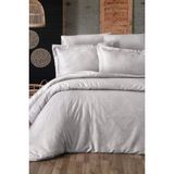 First Choice Neva %100 Pamuk Saten 200 Tc (80 Tel) Çift Kişilik Nevresim Takımı - Şampanya - 200 x 220 cm