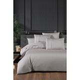 First Choice New %100 Pamuk 200 Tc (80 Tel) Deluxe Saten Çift Kişilik Nevresim Takımı - Bej - 200 x 220 cm