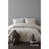First Choice Richman %100 Pamuk 150 Tc (60 Tel) Ranforce Tek Kişilik Nevresim Takımı - Bej - 160 x 220 cm