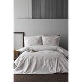 First Choice Richman %100 Pamuk 150 Tc (60 Tel) Ranforce Tek Kişilik Nevresim Takımı - Gri - 160 x 220 cm
