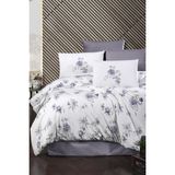 First Choice Rosemary %100 Pamuk 150 Tc (56 Tel) Ranforce Tek Kişilik Nevresim Takımı - Mor - 160 x 220 cm