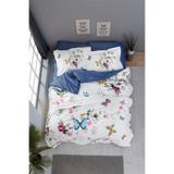 First Choice Silvia %100 Pamuk Saten 200 TC (80 Tel) Çift Kişilik Nevresim Takımı