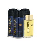 First Class EDT Erkek Parfüm 100ml + Deodorant 3x150ml Set