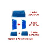 First Class Termojel Seti Tüm Boylardan Termojel Seti Sıcak Soğuk Termo Jel Kompres Buz Jel Termojel