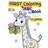 First Coloring + ABC Book: First Coloring Book