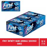 First Infinity 60 Dakika Nane Aromalı Şekersiz Sakız 12'li
