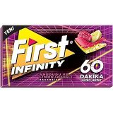 First Infinity 60 DK Ahududu & Limon Aromalı Şekersiz Sakız 27 gr