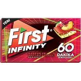 First Infinity 60 DK Şeftali & Karpuz Aromalı Şekersiz Sakız 27 gr