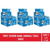 First Keskin Nane Aromalı Tekli Sakız 1,7 gr - 600 Adet - 80 gr