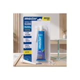 First Master MTS50 Üniversal Tüp Silikon – Şeffaf – Yüksek Yapışma Gücü – 50 ml