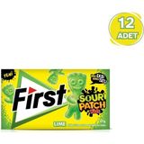 First Misket Limonu Aromalı Sakız 27 gr - 12 Adet Ekşi ve Tatlı Lezzet Özelliği