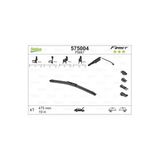 Fırst Multıconnectıon Flat Blade (Muz Tıpı) Sılecek (Unıversal) Flat Blade Fm47 (X1) (475 Mm) -