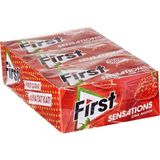 First Sensation Sakız 12X27G Çilek Rüyası Şekersiz Tatlandırıcılı